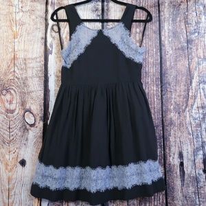 Free People lace skater dress short sleeve A62
